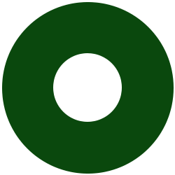 Dark Green Circle